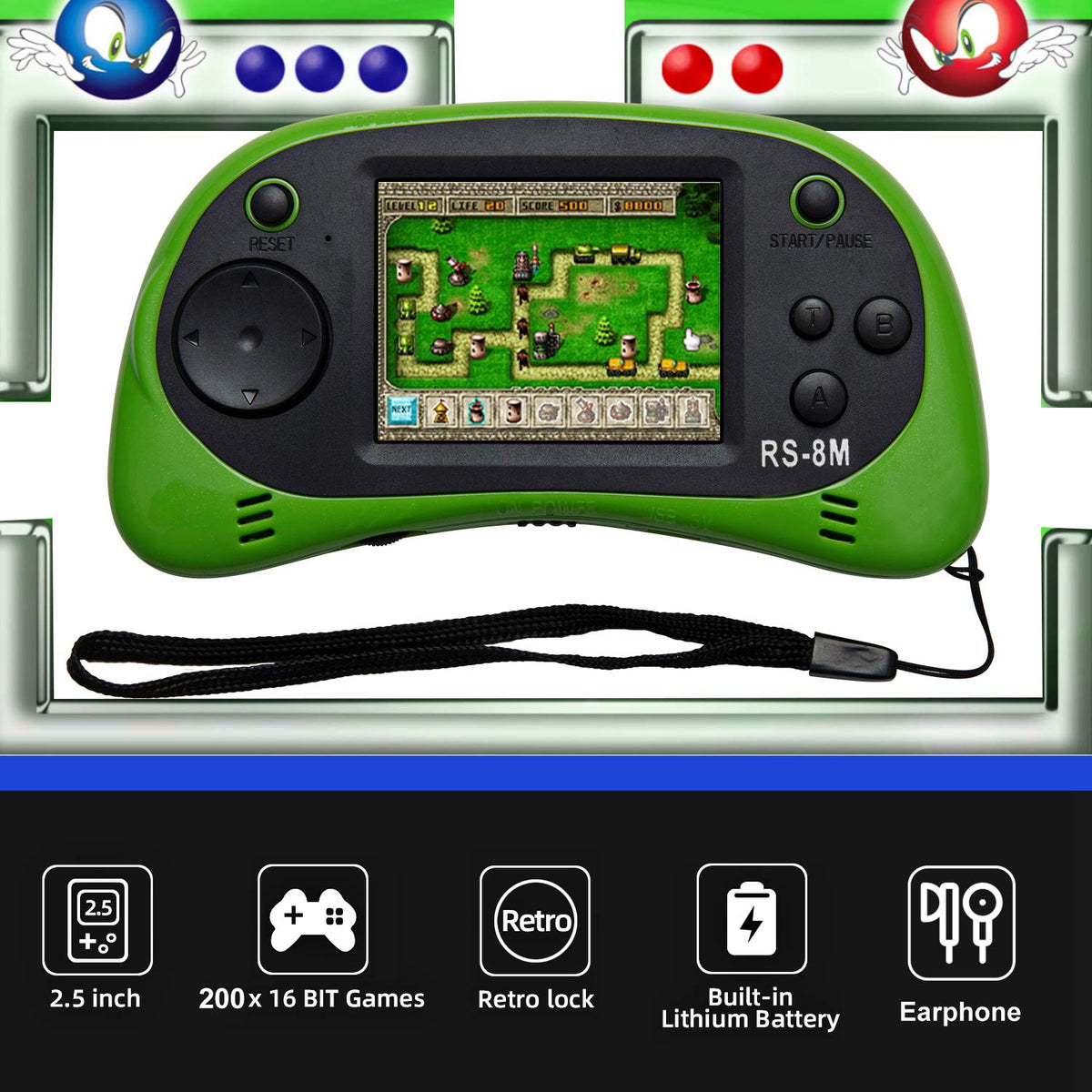 Easegmer protective travel case guarding the console and accessories