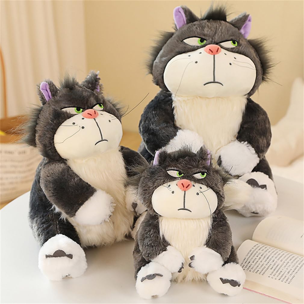 EASELR 12-inch Angry Cat plush gift-packaging—gift-ready presentation