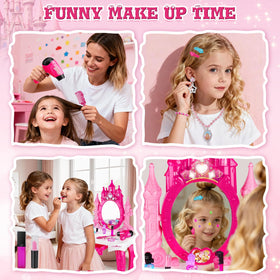 Easface Kids Vanity 22-piece accessory set for dress-up