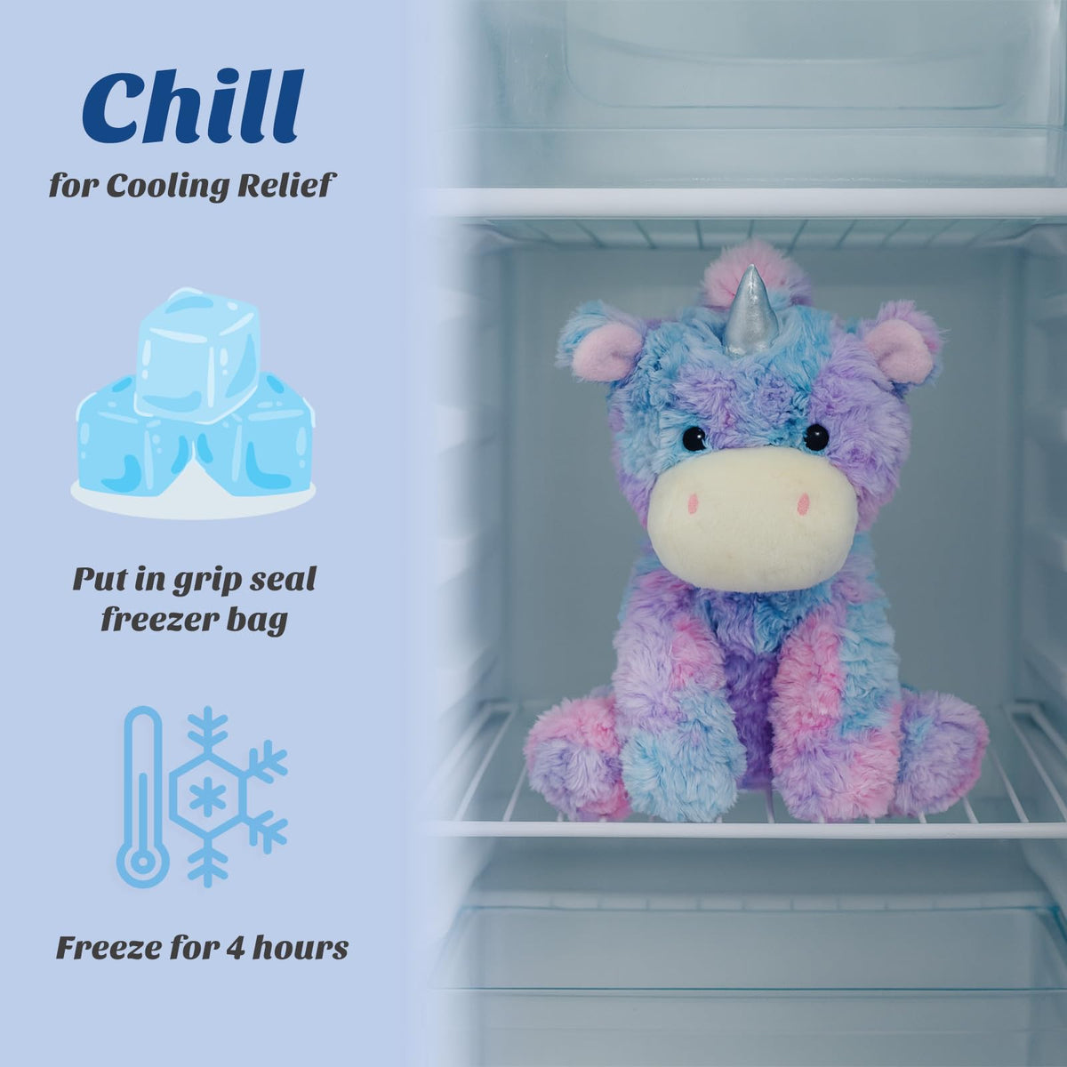 Easfan lavender-scented plush offers subtle fragrance and calm moments.
