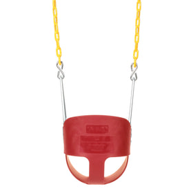 Eastern Jungle Gym 110-lb-capacity-swing confirms sturdy outdoor play option.
