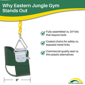 Eastern Jungle Gym all weather rust proof design for outdoor use