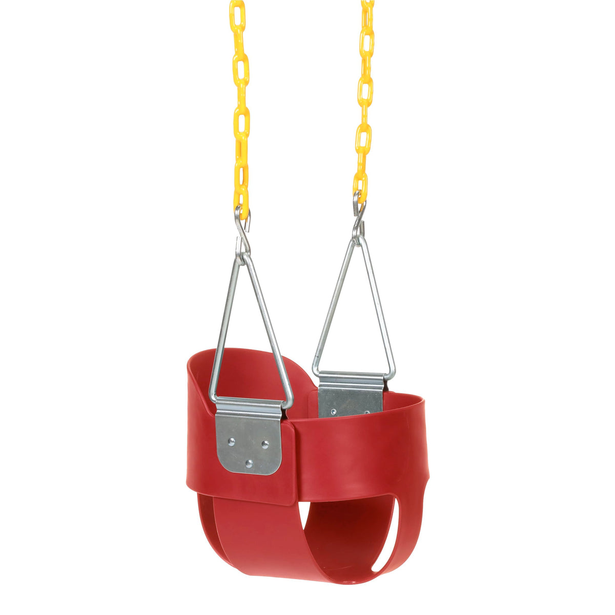 Eastern Jungle Gym ergonomic-high-back-rest supports comfortable, secure seating.