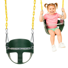 Eastern Jungle Gym front safety chain enhances swinging security