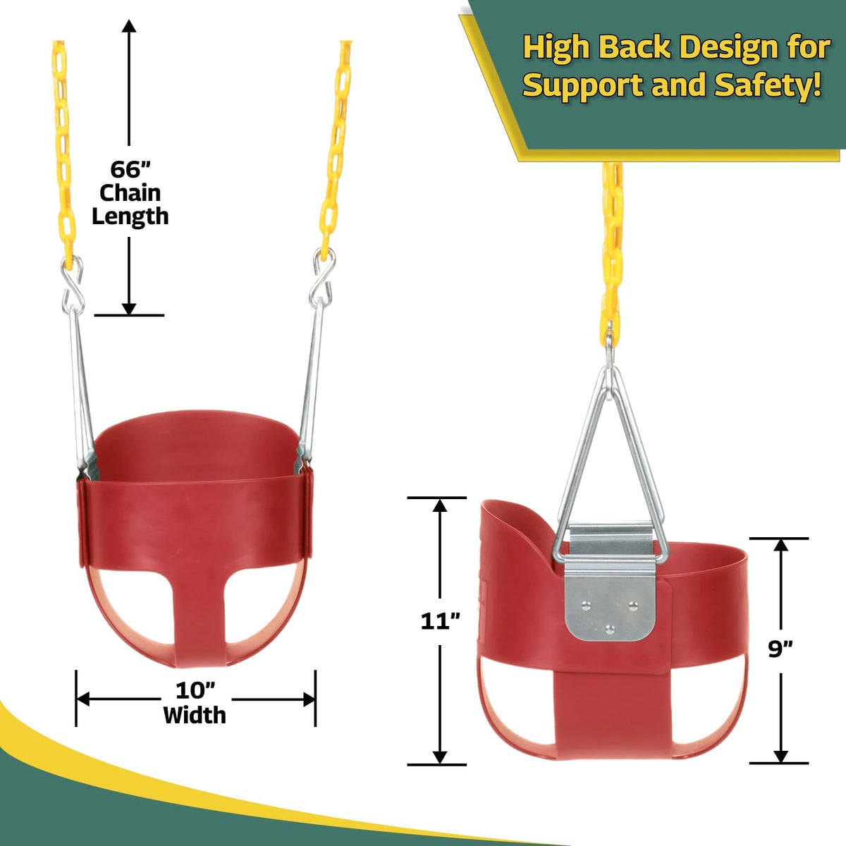 Eastern Jungle Gym fully-assembled-design image shows ready-to-use setup outdoors.