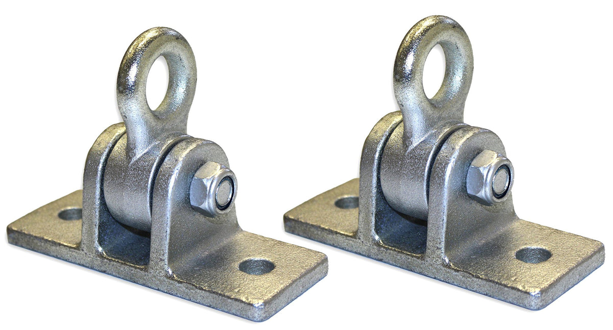 Eastern Jungle Gym galvanized steel hangers ensure durable outdoor mounting.