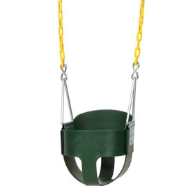 Eastern Jungle Gym ready-to-install bucket seat attaches to swing beams up to 9 feet.