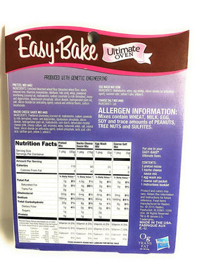 Easy Bake Cheese Pizza refill mix with dough, marinara, and garlic herb cheese for tasty family treats