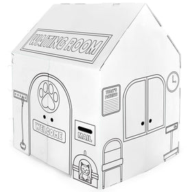 Easy Playhouse Animal Hospital welcome area ready for family play sessions