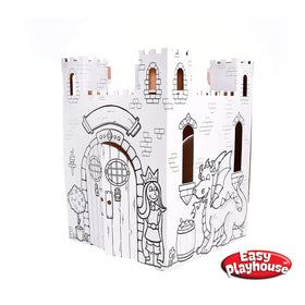 Easy Playhouse Fairy Tale Castle sized at 32 inches for versatile spaces