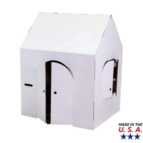 Easy Playhouse Crafty Cottage storytelling space for group activities.
