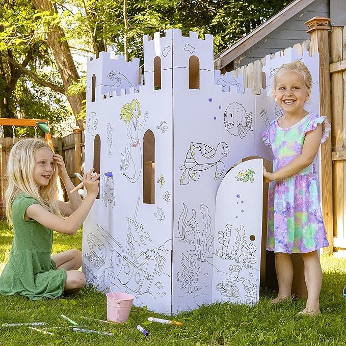 Easy Playhouse dolphin doodle invites friendly undersea interaction.