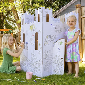 Easy Playhouse dolphin doodle invites friendly undersea interaction.