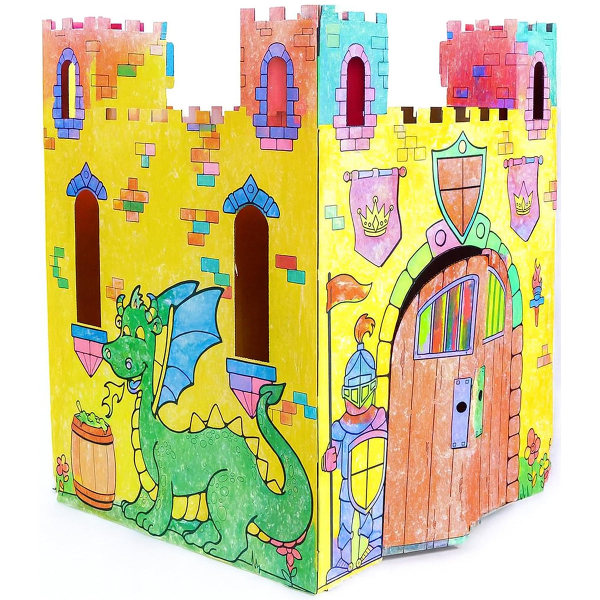 Easy Playhouse Fairy Tale Castle quick assembly in minutes for easy setup