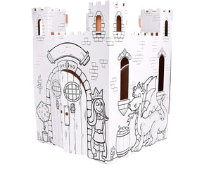 Easy Playhouse Fairy Tale Castle color activity sparks imaginative play indoors