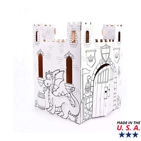 Easy Playhouse Fairy Tale Castle made in USA ensures quality craftsmanship