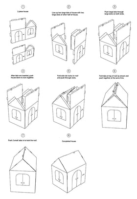 Easy Playhouse Police and Fire Station customization options enable creative labeling and decals.