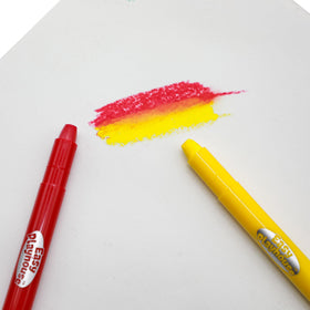 Mess-free design helps keep surfaces clean during kid art sessions.
