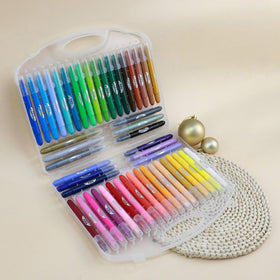 No brushes or water needed for quick, mess-free art.