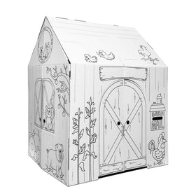 Easy Playhouse Tractor play invites kids to imagine field chores and adventures.