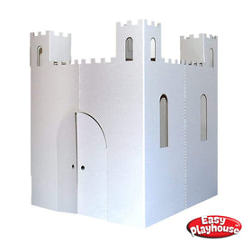 Easy Playhouse USA-made castle suitable for indoor and outdoor use.