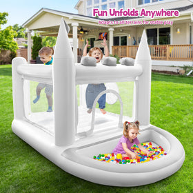 Easyair bounce house pump included ensuring quick setup.