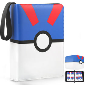 EASYFUN 900-pockets binder cover protects trading cards from water and scratches.