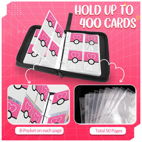 Clear sleeves provide crystal-clear visibility and scratch protection.