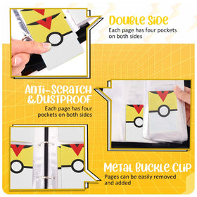 EasyFun Card Binder portable and stylish design for on-the-go organization