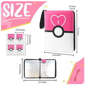 EASYFUN removable sleeves keep cards secure and easy to view.