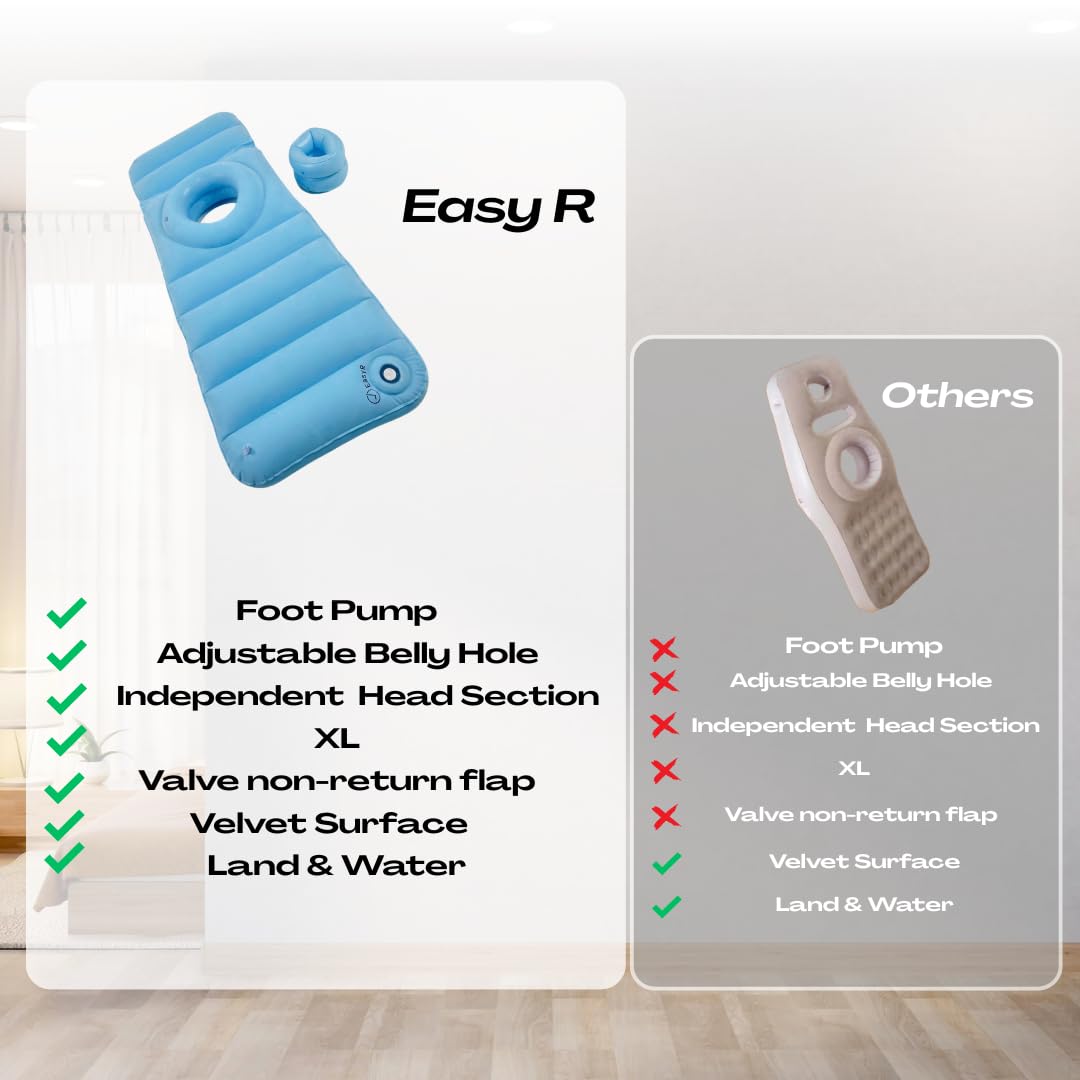 EasyR belly-hole pool float for relaxing pool days.