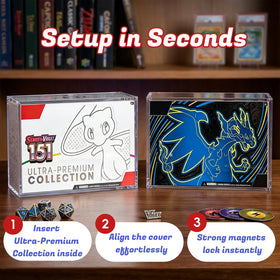 EAVAN PKMN UPC acrylic case features a secure seal to guard against knocks.
