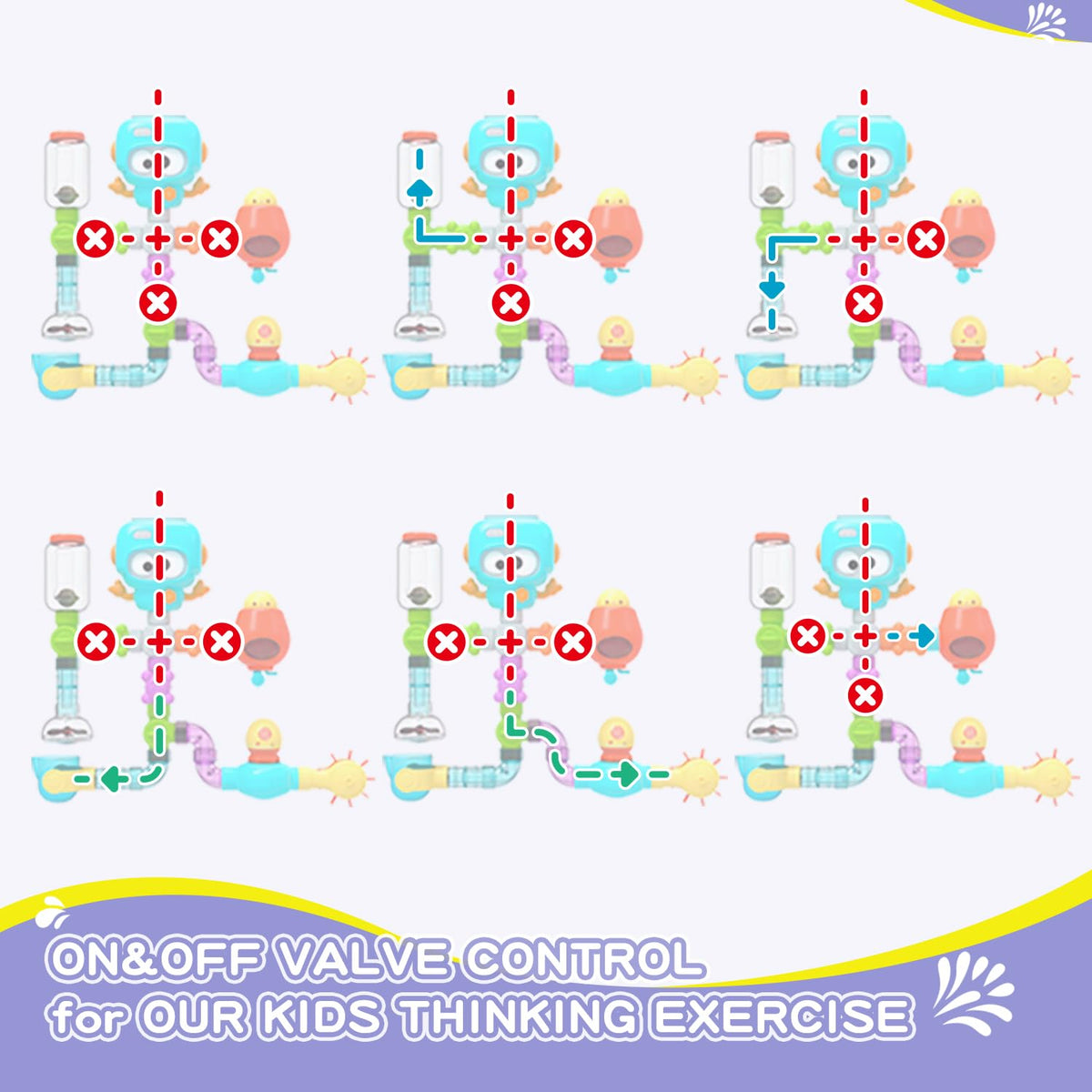 EazierWizter family bonding activity strengthens imagination during tub time.