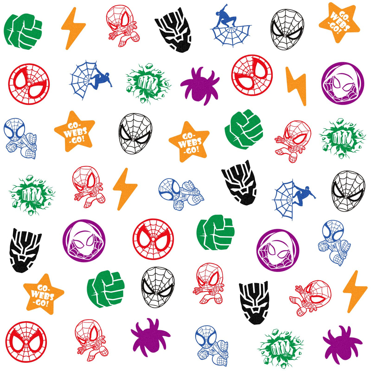 Gift-ready goody bag fillers featuring Eazyco Spidey designs
