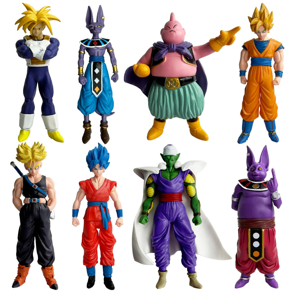 EAZZ anime super hero figure 7.8 inch display pose for shelf decor