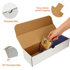 EBOAUSI card storage holds about 800 standard trading cards.