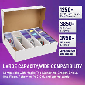 EBOAUSI storage box protects cards from dust and wear