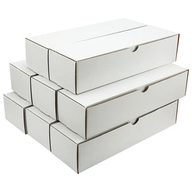 EBOAUSI top loader card storage box eight-pack protects and organizes trading cards.