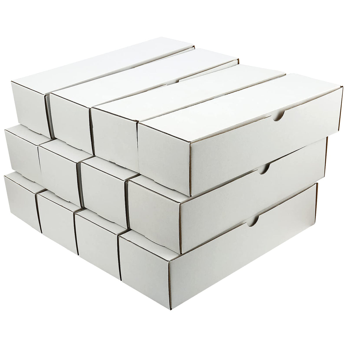 EBOAUSI top loader box assembly view for organized cards and easy setup.