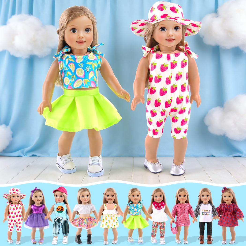 ebuddy 18in doll clothes, perfect gift for creative playtime.