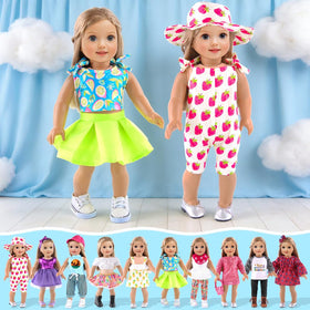 ebuddy 18in doll clothes, perfect gift for creative playtime.