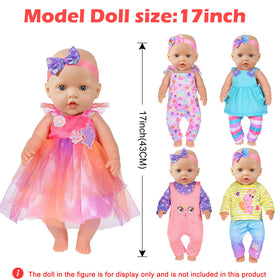 ebuddy teal ruffled dress with striped leggings enhances dress-up possibilities for kids