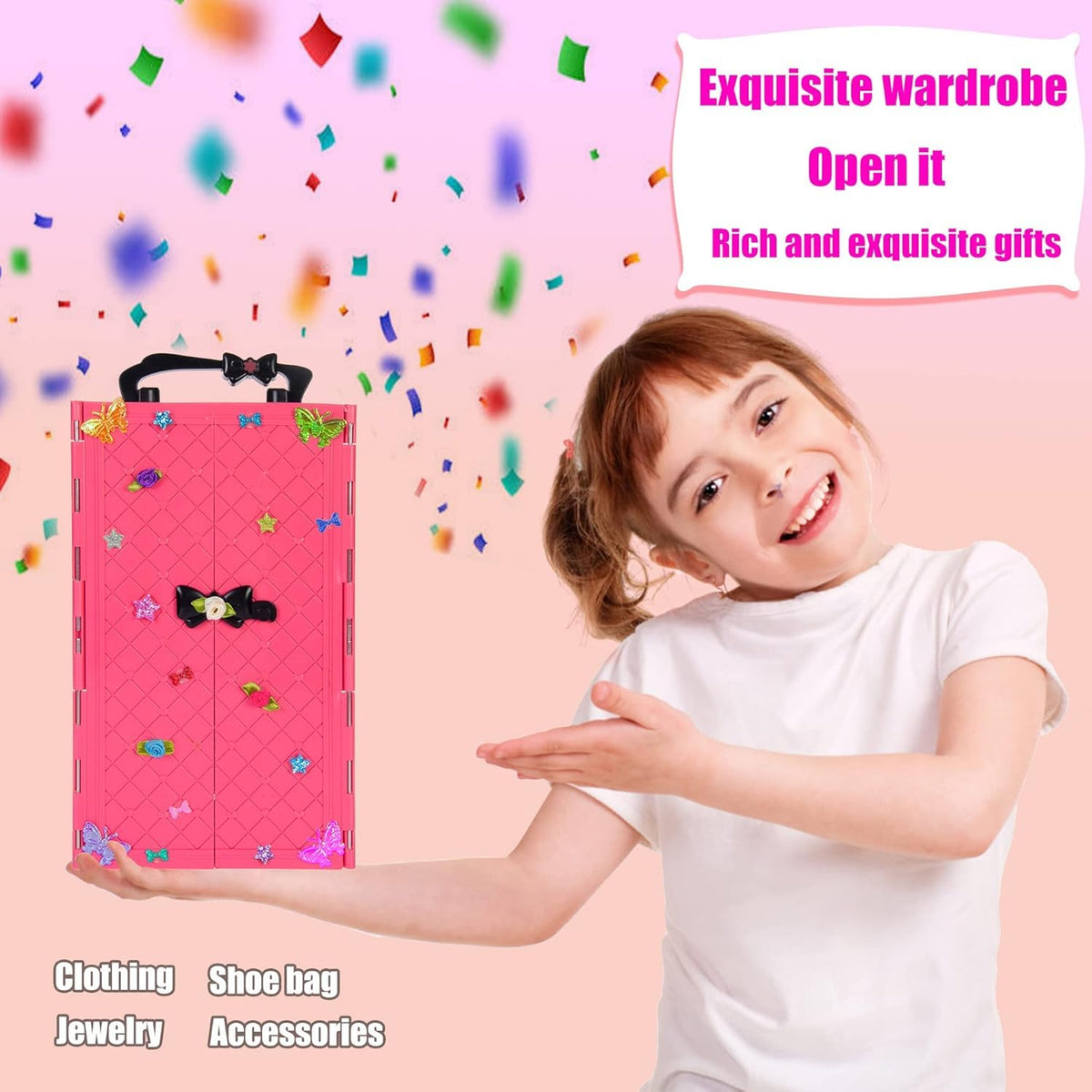 ebuddy wardrobe with seven compartments keeps outfits organized