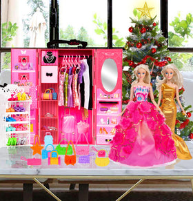 ebuddy accessories including jewelry and crowns enhance imaginative storytelling.