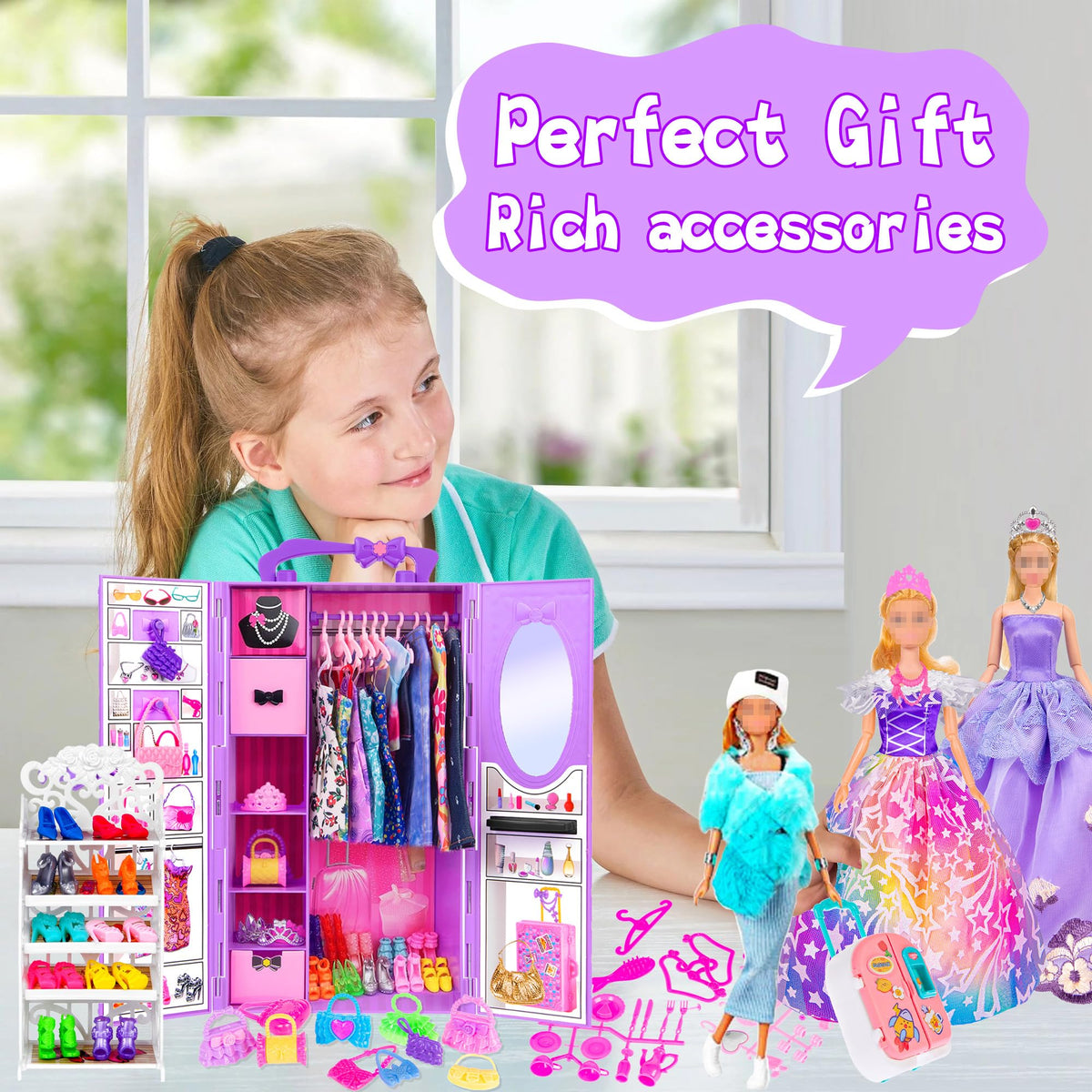 ebuddy accessory collection includes shoes and bags for mix-and-match fun.