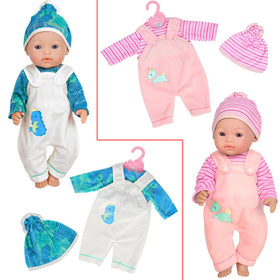 Ebuddy easy-change design helps kids dress dolls quickly and confidently.