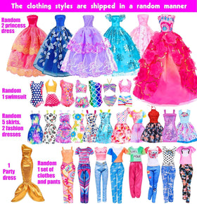 ebuddy dress outfits and accessories collection for mix-and-match play.