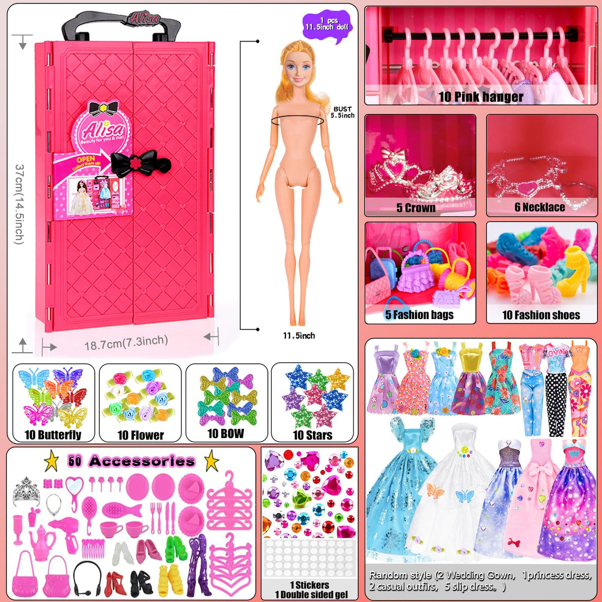 ebuddy movable limbs doll allows posing for dynamic stories and playtime