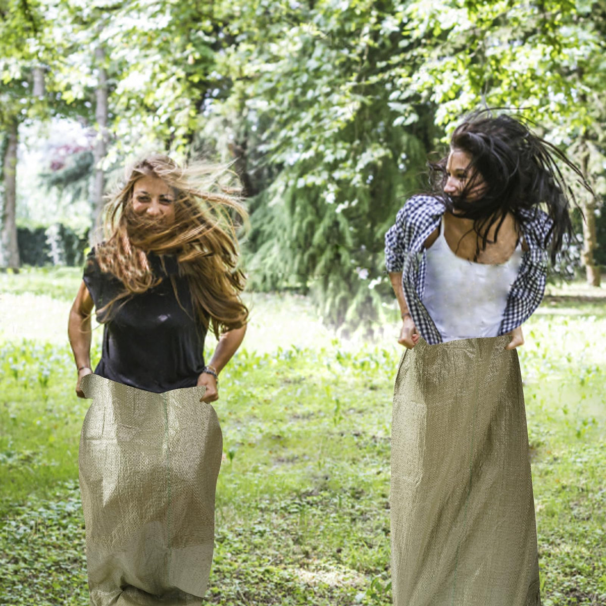 ECcandiedhaws potato sack race bags, family-friendly outdoor activity essential.