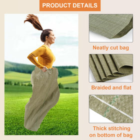 ECcandiedhaws potato sack race bags, durable material for repeated outdoor play.